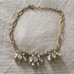 J. Crew Crystal Statement Necklace